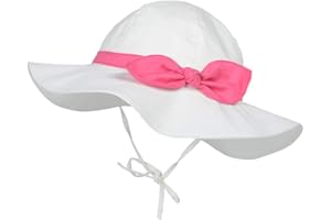 Happy Cherry - Neonato Cappello da Pescatore Bambino Bambine Estivo Bambini Bucket Hat Anti-UV Berretto con Ala Protezione Solare per Spiaggia Vacanza Viaggio Outdoor - 0-6 Anni