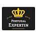 Produktbild Mousepad Portugal Expertin schwarz