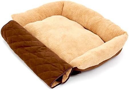 Miniwild Pet Bed Seat Protector Dog Cushion Mat ( Size : S:18.5"L X 16.7"W )