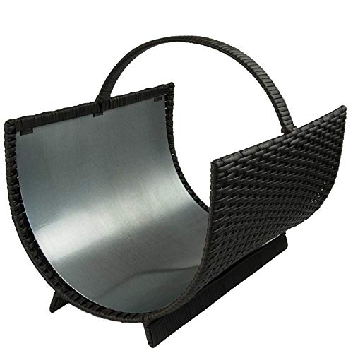 SIDCO Kaminholzkorb groß Kaminholz Tragekorb Holzkorb Brennholzkorb Feuerholzkorb