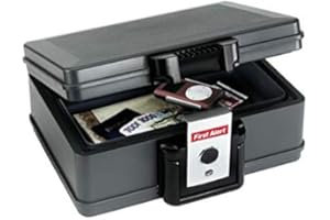 CPHST First Alert - Feuerfeste & wasserdichte Dokumentenbox - Safe - Tresor 4,9 Liter MBS-FIRE®