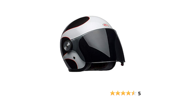 Bell Riot Helmet, Boost White/Black/Red 