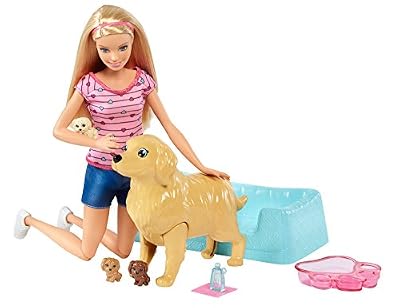 Barbie et ses Surprennent Chiots (Mattel FDD43)