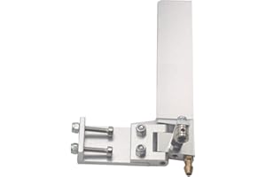 CENPEK Ruder aus Aluminiumlegierung, 95 mm, ferngesteuertes Boot, Wasserruder, absorbierendes Lenkruder