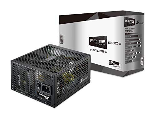 Seasonic Bloc d'alimentation 600 W sans fil 80+Titane certifié 600 FL