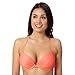 Ultimate Beach Womens Pink Textured Push-Up Bikini Top 36C