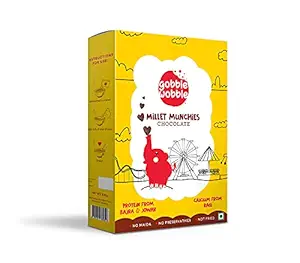 Millet Munchies - Chocolate flavour, Wholesome and Delicious Breakfast Cereal for Children, 200g