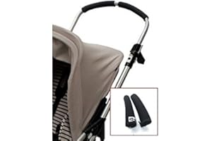 PROTEC TIF Ochronne neoprenowe pokrowce na kierownicę siodełka Bugaboo Bee (zakładane na oryginalną gumę)