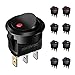Produktbild UNEEDE 8 PCS DC 12 V 20 A ON/OFF LED Dot Light Wippe, selbst Latching Toggle SPST Switch für Auto Boot Truck Trailer Product ID: 713923602571