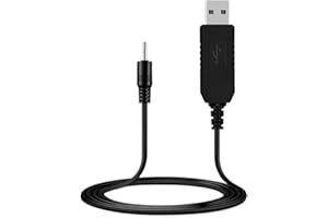 PANLOUTING Zapasowa ładowarka USB 2,3 V 100 cm kabel do ładowania typ 5513 5516 do golarki elektrycznej Braun MGK3321, MGK3335, MGK3010, MGK3020, BT3020, BT3021, BT3410, BT3421