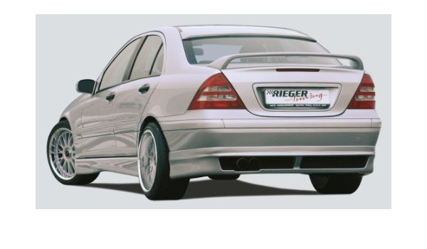 Rieger Tuning C Klasse Rear Mercedes W203 Up To 3 2004 Amazon Co Uk Automotive