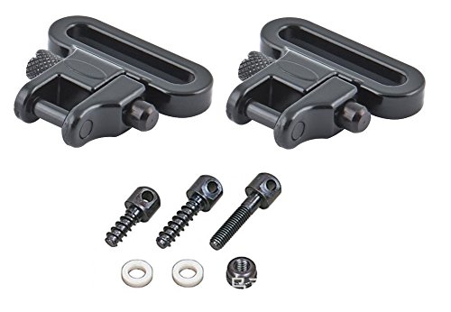 Oarea Tactique Fusil Sling Pivotant Goujons Heavy Duty 300 LB QD Machine Vis Kit Adaptateur Stand Base