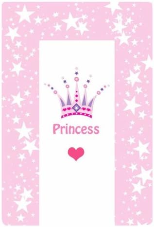 'Little Princess' with stars design deluxe changing mat