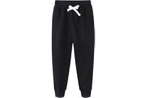 Spring&Gege Pantaloni Sportivi Jogger in Spugna Francese Bambini e Ragazzi
