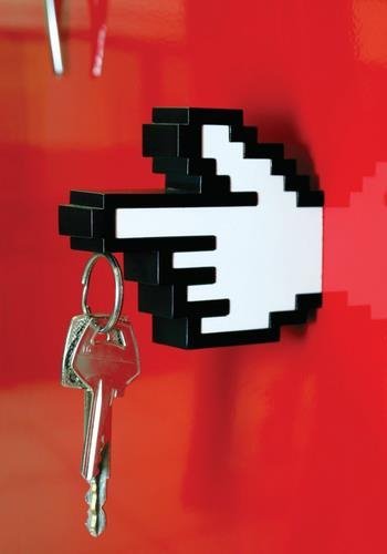 Preisvergleich Produktbild Magnetischer Schlüsselhalter - 8 Bit Cursor