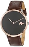 Lacoste Unisex Analog Quarz Uhr mit Leder Armband 2010952