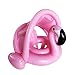 Produktbild Mystery&Melody Baby-aufblasbare Flamingo-Floss-Schwimmen-Ringe mit Markisen-Sitzring-Sommer-sicheren Flamingo-Pool-Flößen