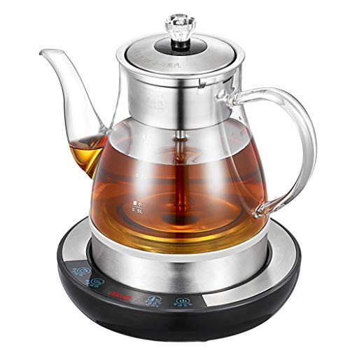 bouilloire lectrique multifonctionnelle en Verre  Base de Borosilicate Pot antidflagrant pour la sant Contrle Strix Bouilloire Rapide Convient pour la Cuisine \ Bureau \ htel, etc.