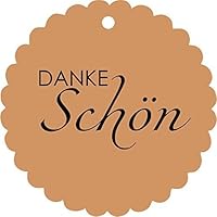 25 Geschenkanhänger Papieranhänger Tags Etiketten Dankeschön