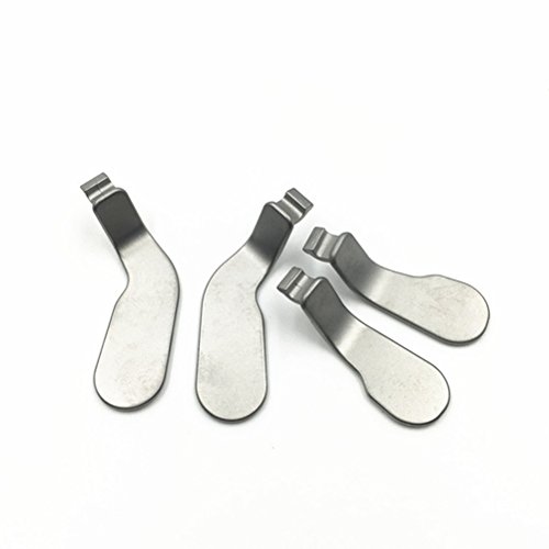 Preisvergleich Produktbild Zhuhaitf Silver Controller Rear Buttons Paddles Replacement für Xbox one Elite