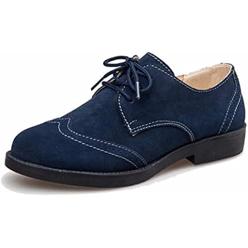 navy lace up brogues womens