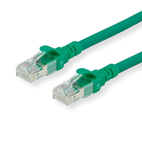 Preisvergleich Produktbild Rotronic ROLINE 21152037 UTP Patchkabel Kat6, LSOH, 10 m grün