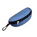 Produktbild ECMQS Zipper Eye Glasses Sonnenbrille Hartschalenkoffer Portable Protector Tasche (Hellblau)