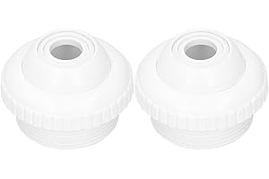 Tomotato 2 Buses de Retour de Piscine, Buses de Sortie avec Ouverture de 1,5" Accessoires de Piscine Buses Filetées Mâles pour Piscines