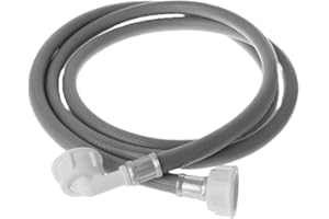 CG94 - Wąż obciążający 3 m do pralki i zmywarki | Łatwy montaż | Złącze kątowe i proste | Elastyczność i wytrzymałość