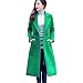 Produktbild Mäntel Damen Sunday Mode Herbst Winter Lange Wollmantel Parka Elegante Outwear Cardigan (Grün, 2XL)