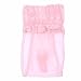Produktbild YiZYiF Transparent Herren Slips Mesh Spitze Rüsche Thong Strumpfhose Männer Unterwäsche Tanga Lingerie mit Penishülle Rosa One Size