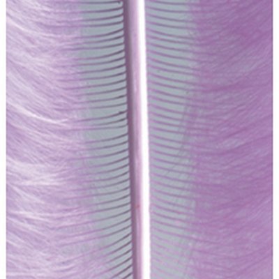 Preisvergleich Produktbild Marabufedern 80-100 mm Flieder ca. 22 Stück