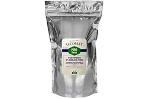 Alcomat PIRO Ferm - Wine Yeast for Stabilisation - Potassium Metabisulphite for Wine and Cider - Stops Fermentation, Eliminates Wild Yeasts and Protects Against Microflora (500G)