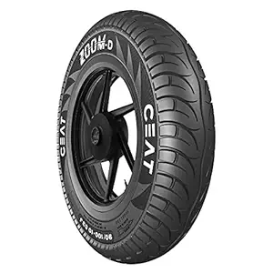 Ceat Zoom D 90/100 -10 53J Tube-Type Scooter Tyre(pack of 2)