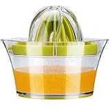 Multifunktionales Design - Mehr als ein Entsafter. Es kann auch verwendet werden, um Eiweiß herauszufiltern und Ingwer und Knoblauch zu zerkleinern.