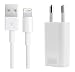 Produktbild OKCS iPhone Charger Kit-USB-Ladekabel Kabel 1 m + Netzteil, Farbe: weiß