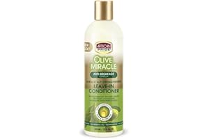 African Pride Olive Miracle Leave In Conditioner, 355 ml (1 opakowanie)