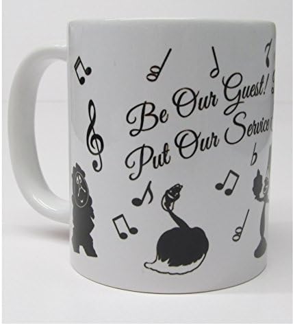 Beauty And The Beast Be Our Guest Coffee Mugs