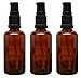 50 Ml (1.69 Fl Oz) Amber Glass Bottle With Lotion Pump for Essential Oil Blends (3 Bottles) RS.399.00