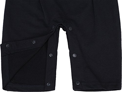ZOEREA 2tlg Kinder Baby-Jungen Bekleidungssets Strampler + Anzug Mantel Gentleman Baumwolle Weiß Stripe Drucken Bowknot Langarm Baby-Taufe Hochzeit Weihnachten für Frühling Herbst und Winter - 6