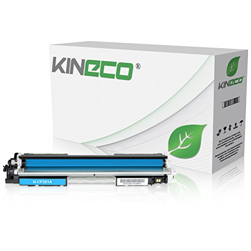 Kineco Toner kompatibel zu HP CF351A Color LaserJet Pro MFP M176n, M177fw, M170 Series - Cyan 1.000 Seiten