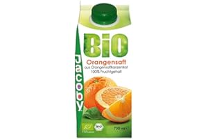 Jacoby Bio Jus d'orange en jus d'orange concentré, Lot de 8 (8 x 750 ml)