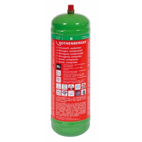 Preisvergleich Produktbild Stickstoff-Flasche 1kg, 950cm3, 110bar