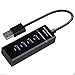 Price comparison product image Portable High Speed Expansion Multi USB 3.0 Hub 4 Port 5Gbps USB Hub Splitter Adapter Cable Kakiyi