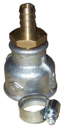 Spülmuffe für Brunnenbau - Brunnenbohrerät Gartenpumpe Erdbohrer Brunnenfilter