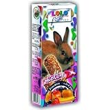 Lolo Pets Kräcker Obst für Kaninchen, 10er Pack (10 x 90 g)