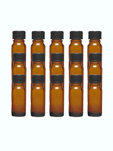 Tropfenflaschen Set 10 teilig Glasflaschen mit Tropfeinsatz aus Braunglas | Füllmenge: 30 ml | Apothekerflasche verwendbar | Tropfflaschen zur Dosierung von Flüssigkeiten Augentropfen E-Liquids Tropfenflasche mit schwarzem Tropfverschlüssen - 2