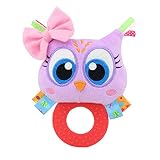 DISEÑADO PARA EL DESARROLLO Y EDUCACIÓN. Este juguete de peluche musical tiene el diseño regla, cuerpo lindo, chirrido y campana, que se suma a la perfección una gran cantidad de oportunidades para promover el desarrollo de la audición, la visión, la coordinación mano-ojo del bebé.