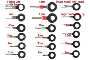STICKERSLAB GHIRARDI StickersLab - 18 PZ/SET STRUMENTI DI RIMOZIONE TERMINALE CAVO ELETTRICO PER AUTO CABLAGGIO