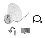 Antena parabólica Tecatel 80 cm